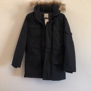 Hooded coat jacket